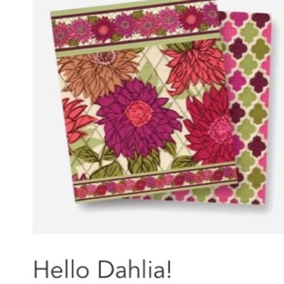 Vera Bradley Hello Dahlia lg hipster messenger bag - Picture 5 of 16